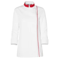 Chaqueta de cocina mujer Molinel Ajik 29913601116 chef cocina manga larga 2