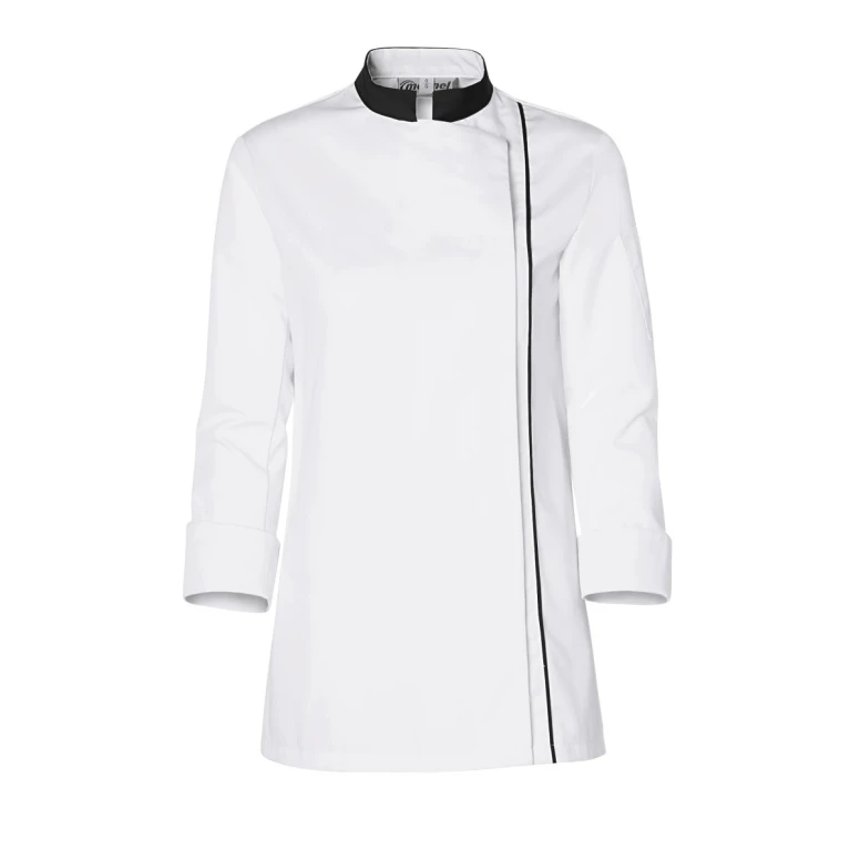 Chaqueta de cocina mujer Molinel Ajik 29913601116 chef cocina manga larga