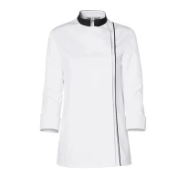 Chaqueta de cocina mujer Molinel Ajik 29913601116 chef cocina manga larga