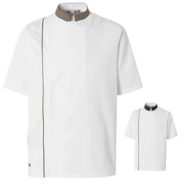 Chaqueta de cocina Molinel Ajik 29953601247 chef cocina manga corta
