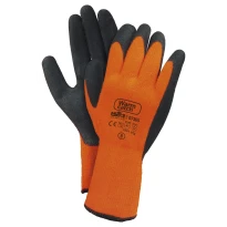 12 Pares - Guantes térmicos invernales recubiertos de nitrilo - Warm Catch Latex Foam ISSA 07365
