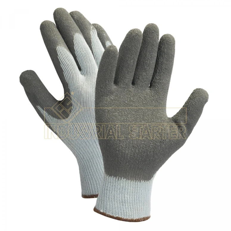 12 Pares - Guantes de trabajo invernales forrados de algodón antifrío - ISSA 07255