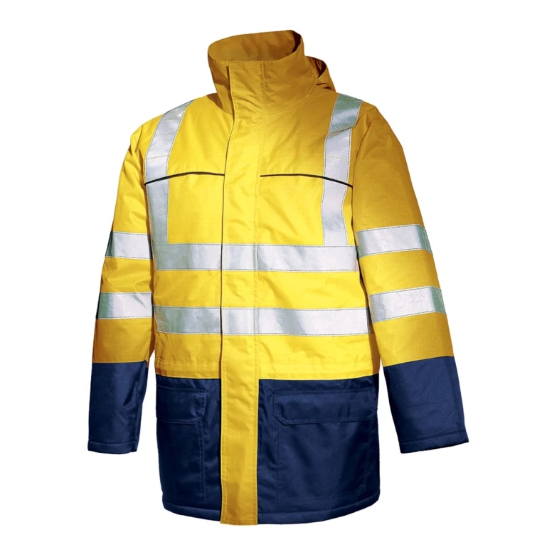 Parka de trabajo Issa Line de alta visibilidad esavalente multinorma M-Pro 5090