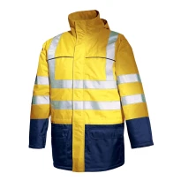 Parka de trabajo Issa Line de alta visibilidad esavalente multinorma M-Pro 5090