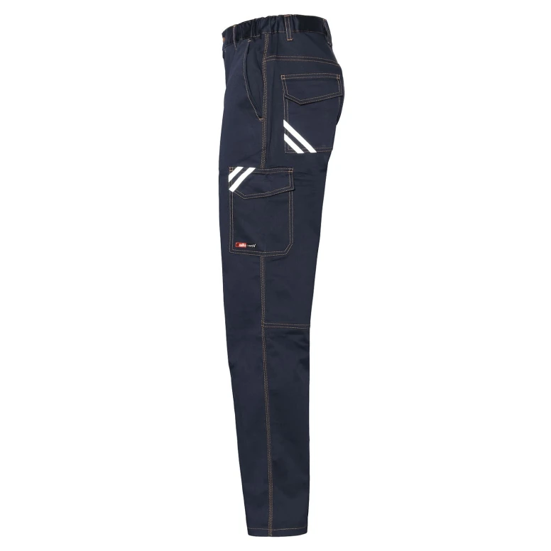 Pantalones de trabajo Start ISSA LINE Stretch 8036B Elásticos Multibolsillos
