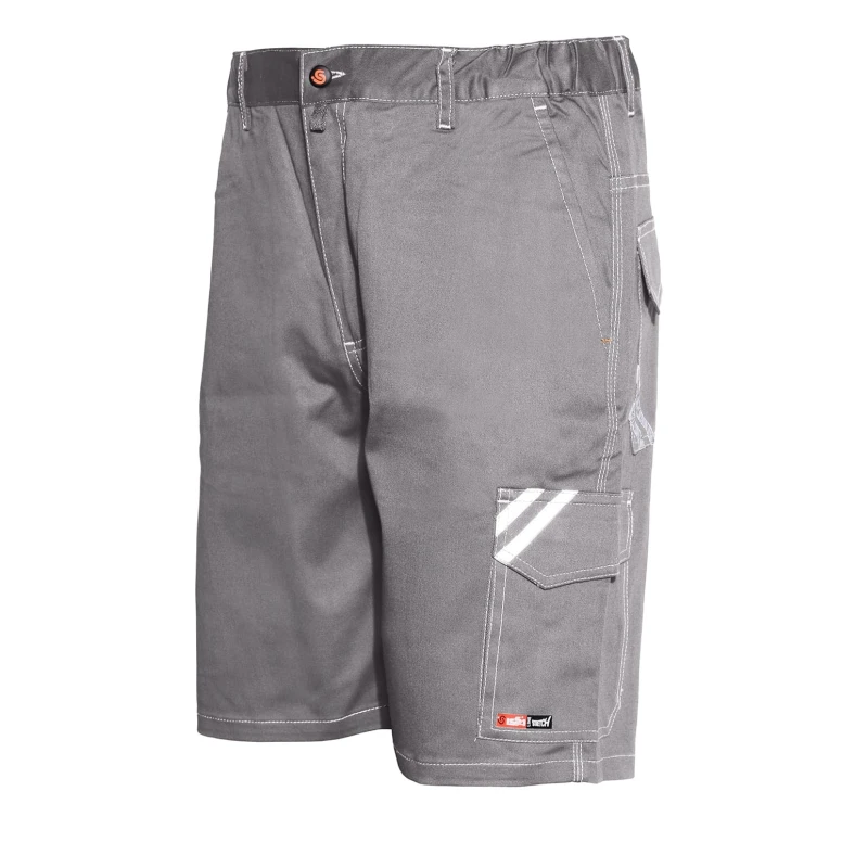 Bermudas de trabajo Start ISSA LINE Stretch 8041B Elásticos multibolsillos de verano