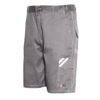 Bermudas de trabajo Start ISSA LINE Stretch 8041B Elásticos multibolsillos de verano