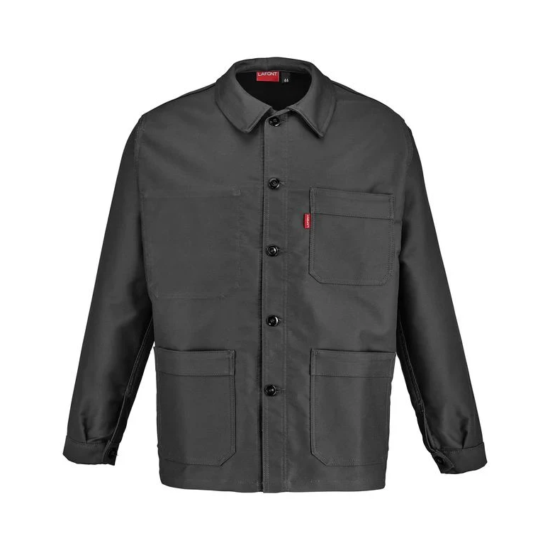 Chaqueta de trabajo Lafont Faurel 261KC9 multibolsillos 100 % algodón