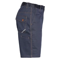 Bermudas de trabajo Start ISSA LINE Stretch 8041B Elásticos multibolsillos de verano