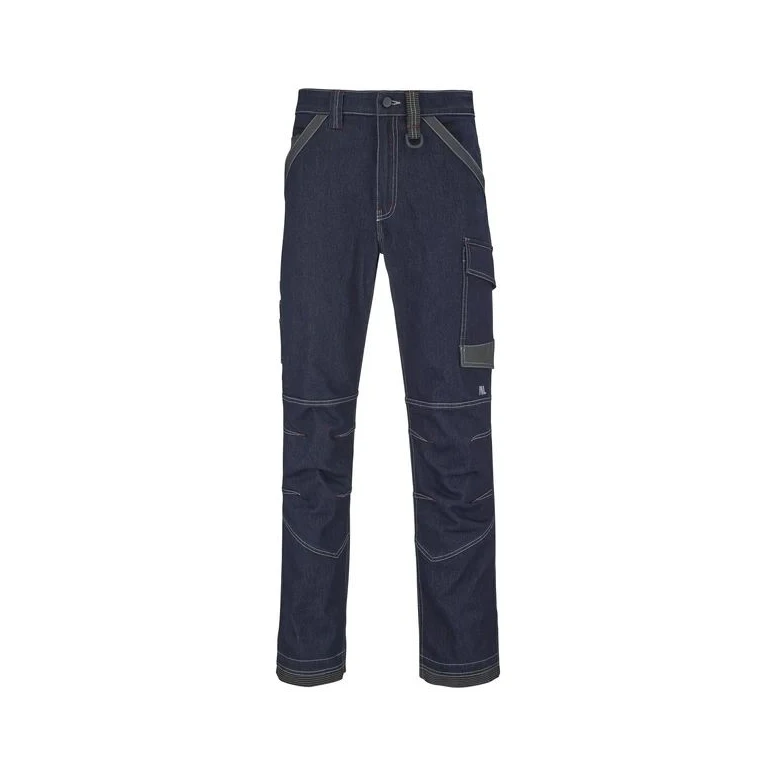 Pantalones de trabajo Lafont Ruler 1ATTJ vaqueros multibolsillos stretch