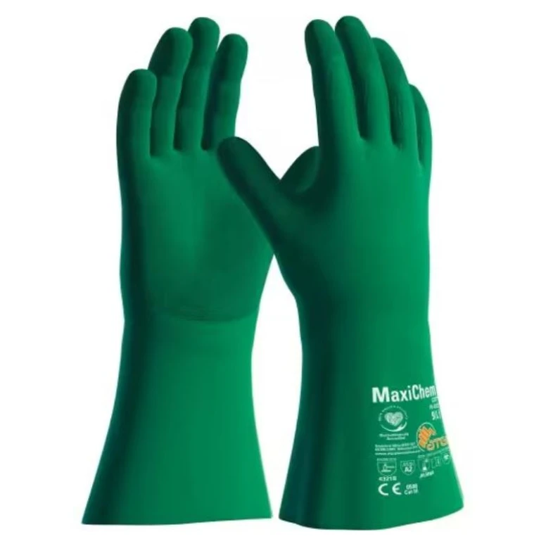 12 pares de guantes de trabajo ATG MaxiChem with TRItech 76-833