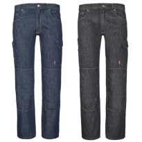 Pantalón de Trabajo Lafont Alicki 1STNJN Jeans 100% Algodón Multibolsillos