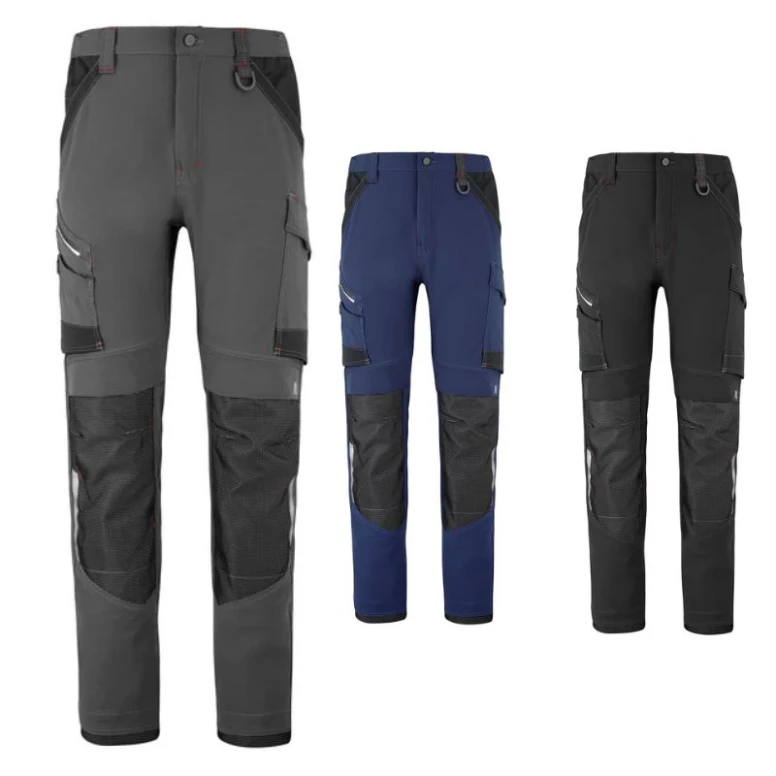 Pantalón de Trabajo Lafont Ruler Stretch 1ATTST Multibolsillos Impermeable