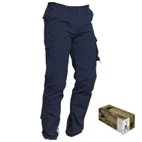 Pantalones de trabajo ISSA RAPTOR de algodón 100% Multibolsillos