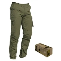Pantalones de trabajo ISSA RAPTOR de algodón 100% Multibolsillos