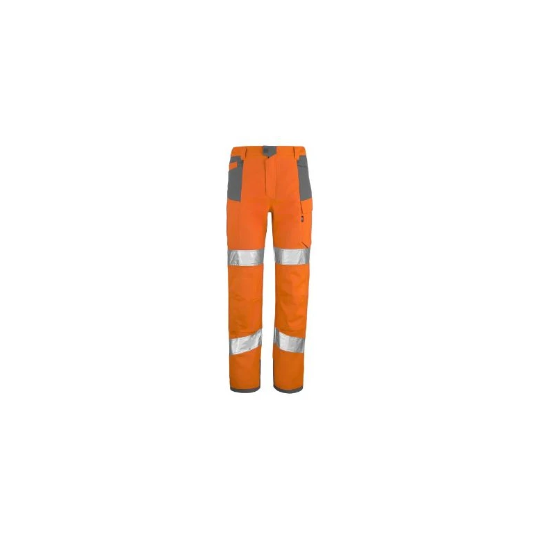 Pantalón de trabajo Lafont de alta visibilidad con bolsillos para rodilleras 1HVNG3PI