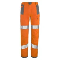 Pantalón de trabajo Lafont de alta visibilidad con bolsillos para rodilleras 1HVNG3PI