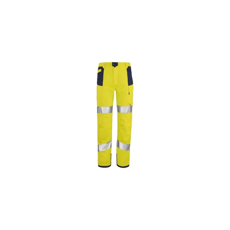 Pantalón de trabajo Lafont de alta visibilidad con bolsillos para rodilleras 1HVNG3PI
