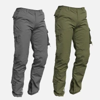 Pantalones de trabajo ISSA RAPTOR de algodón 100% Multibolsillos