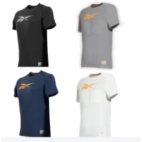 Camiseta de trabajo Reebok de alta transpirabilidad ajuste cómodo RB003T