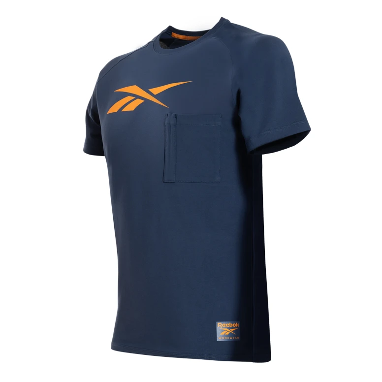 Camiseta de trabajo Reebok de alta transpirabilidad ajuste cómodo RB003T