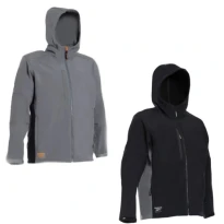 Chaqueta de trabajo Reebok softshell con capucha RB004J BLK