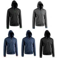 Sudadera de trabajo Sottozero Run full zip con capucha 88400