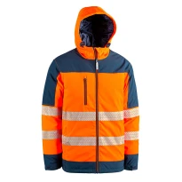 Chaqueta de trabajo de alta visibilidad Sottozero Elmas Softshell bicolor AVW800