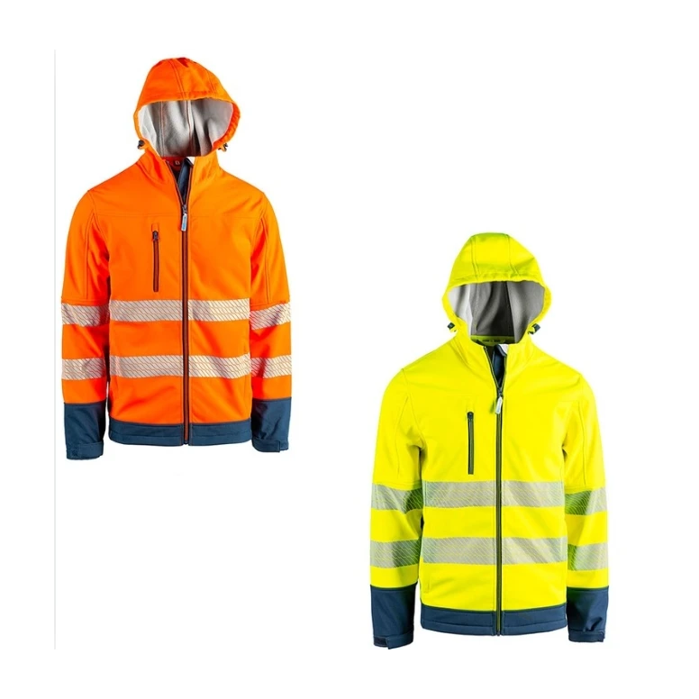 Chaqueta de trabajo de alta visibilidad Sottozero Softshell HV Linate AVW600