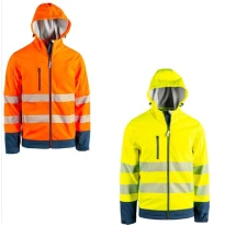 Chaqueta de trabajo de alta visibilidad Sottozero Softshell HV Linate AVW600
