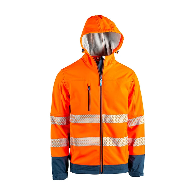 Chaqueta de trabajo de alta visibilidad Sottozero Softshell HV Linate AVW600