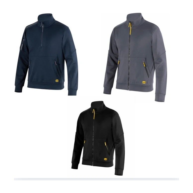 Sudadera de trabajo Diadora Sweatshirt FZ Rock 702.184010