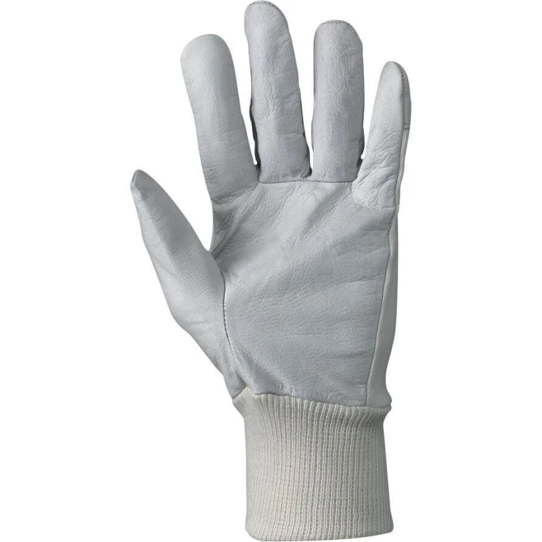 Guantes de trabajo de piel flor de cordero P/M
