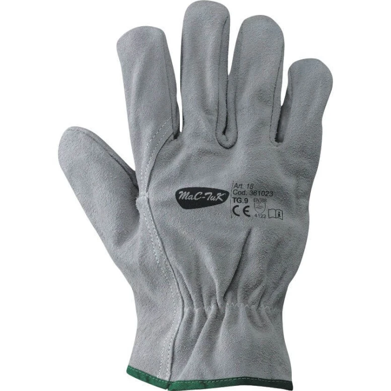 Guantes de seguridad de piel de serraje de bovino - ART. 18