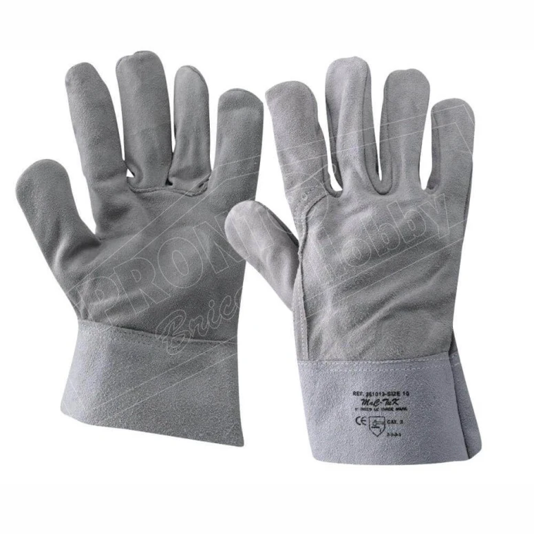 Guantes de trabajo de piel de serraje bovino - 4 TH