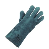 Guantes de piel de serraje de grupa con forma americana - 44 TOP