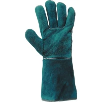 Guantes de piel de serraje de grupa con forma americana - 44 TOP 2