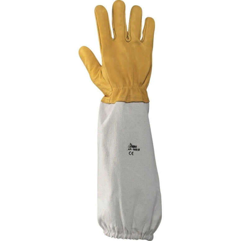 Guantes de piel flor bovina para apicultura - API