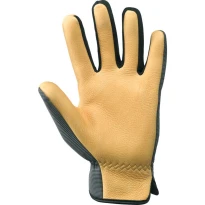 Guantes técnicos de piel de gamuza y tejido sintético - 388024 2