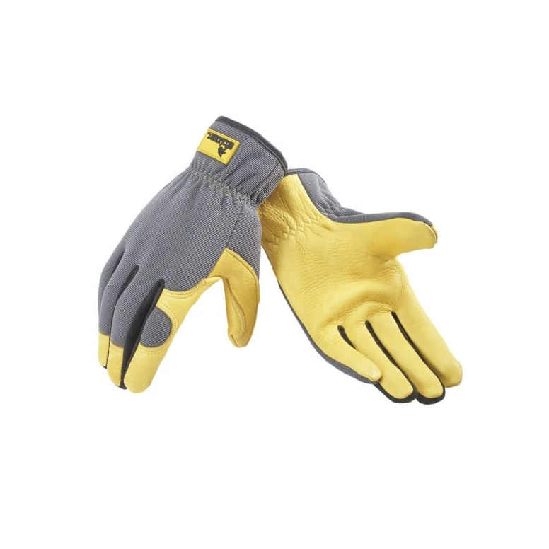 Guantes técnicos de piel de gamuza y tejido sintético - 388024