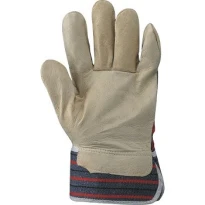 Guantes de trabajo de piel flor de cerdo y tela - 88 PAS+FORRO 2