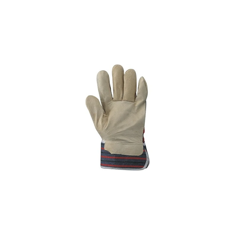 Guantes de trabajo de piel flor de cerdo y tela - 88 PAS+FORRO