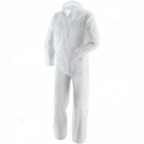 Mono integral desechable CAT.1 Tipo con capucha azul y blanco de polipropileno 2