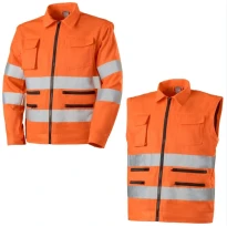Chaqueta de trabajo Neri De alta visibilidad  Santa Fe multibolsillos Con mangas desmontables 423119
