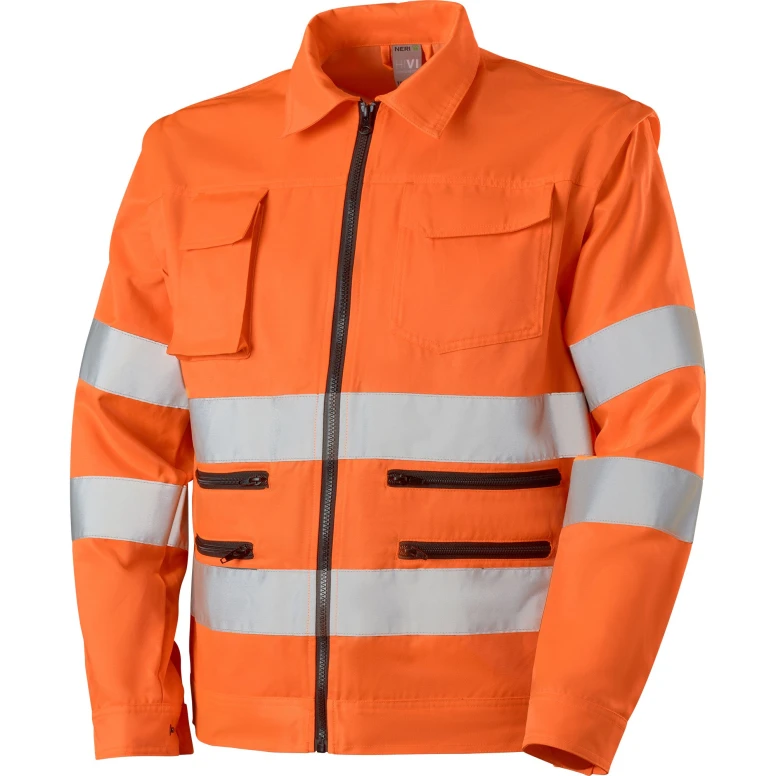 Chaqueta de trabajo Neri De alta visibilidad  Santa Fe multibolsillos Con mangas desmontables 423119