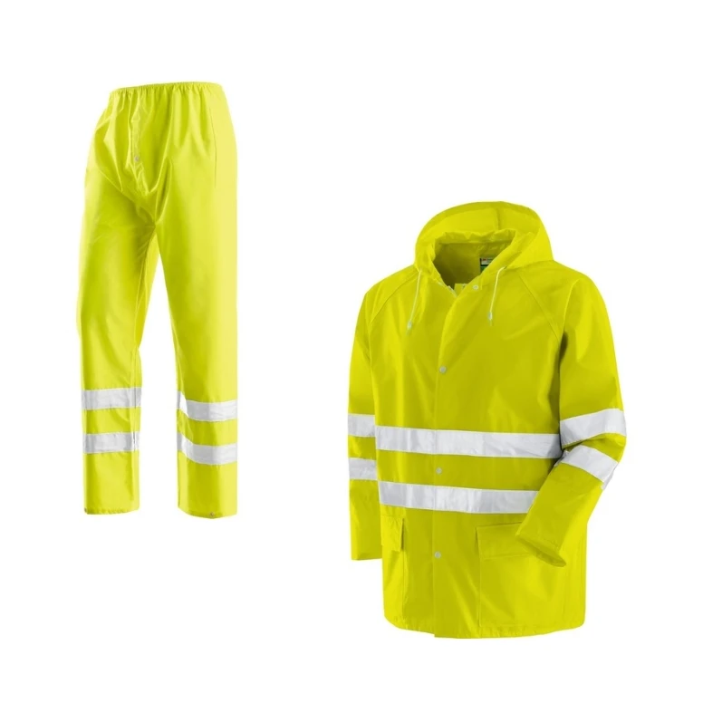 Conjunto de trabajo Neri De alta visibilidad  Chaqueta y pantalones Brema 461132
