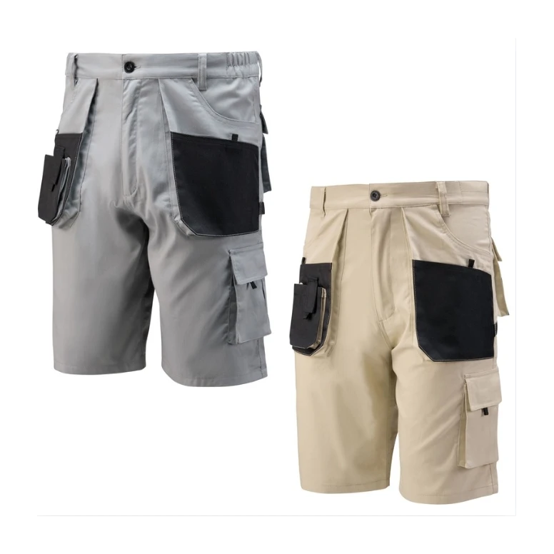 Bermudas de trabajo Neri multibolsillos stretch Sahara 437415