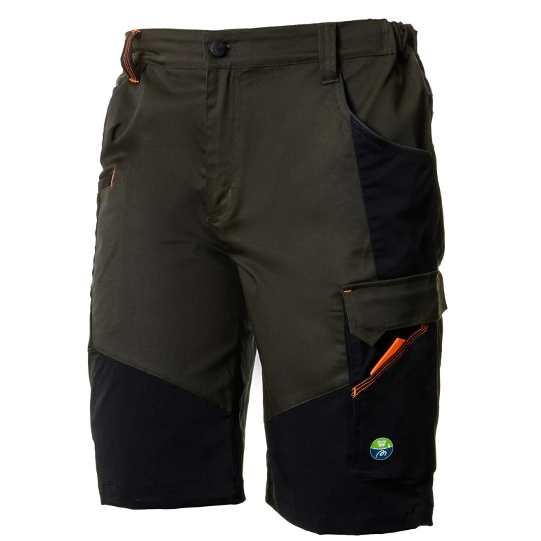 Bermudas de trabajo Neri Stretch multibolsillos bicolor Nice 437426