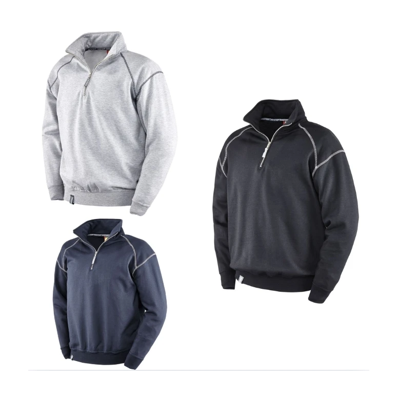 Sudadera de trabajo Neri Con media cremallera Cermis 455059