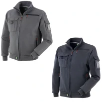 Sudadera de trabajo Neri multibolsillos Con cremallera Brez 455080